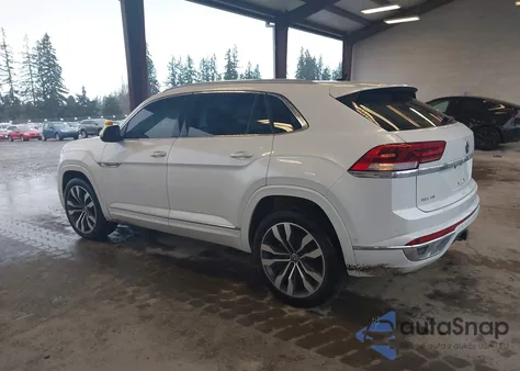 2022 Volkswagen Atlas Cross Sport 3.6L V6 Sel Premium R-Line z USA, uszkodzony, nr VIN 1V2FE2CAXNC215126